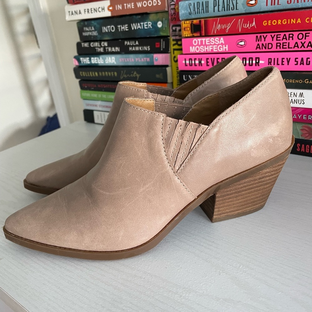 Lucky Brand Tabea Tan Ankle Bootie